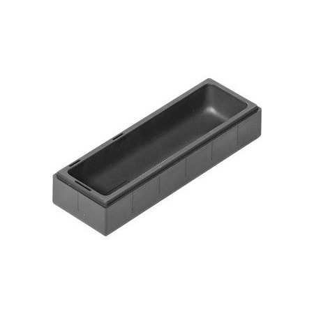Garant Storage Bin, Anthracite, 25 mm H, 50 mm W 951210 2X6/1